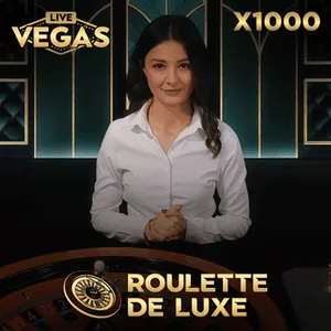 Roulette De Luxe X1000 van LiveVegas bij CrumBet